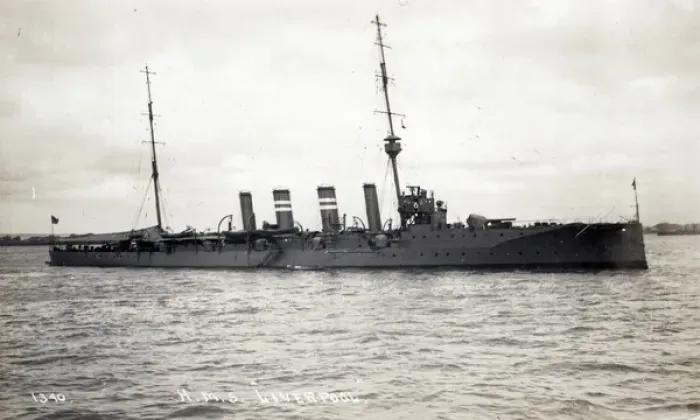 Framed Print : HMS Liverpool, British light cruiser Framed Print : HMS Liverpool, British light cruiser