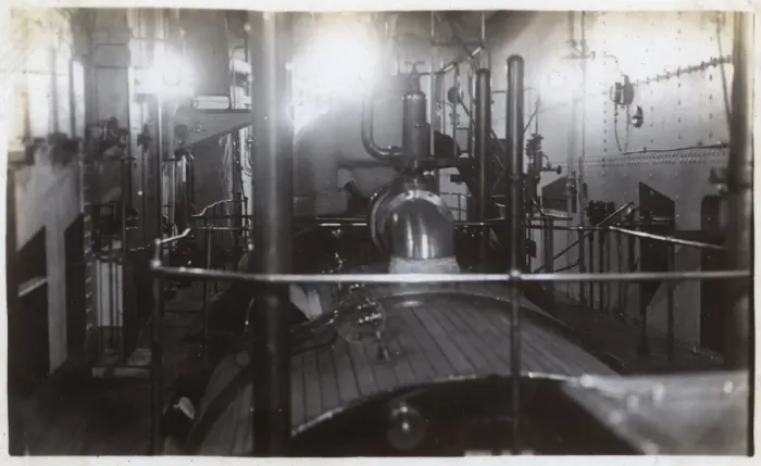 Framed Print : HMS Marlborough - Part of the Central engine room Framed Print : HMS Marlborough - Part of the Central engine room