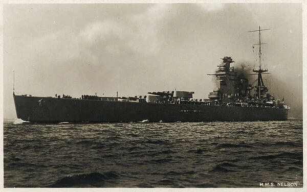 HMS Nelson, British battleship