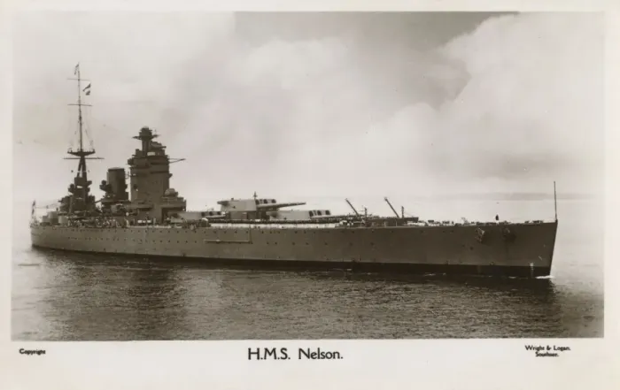 Framed Print : HMS Nelson - British Naval Battleship Framed Print : HMS Nelson - British Naval Battleship