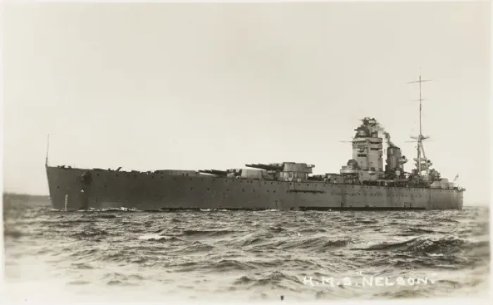 Framed Print : HMS Nelson - British Naval Battleship Framed Print : HMS Nelson - British Naval Battleship