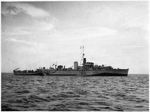 HMS Ness, British river class frigate, WW2