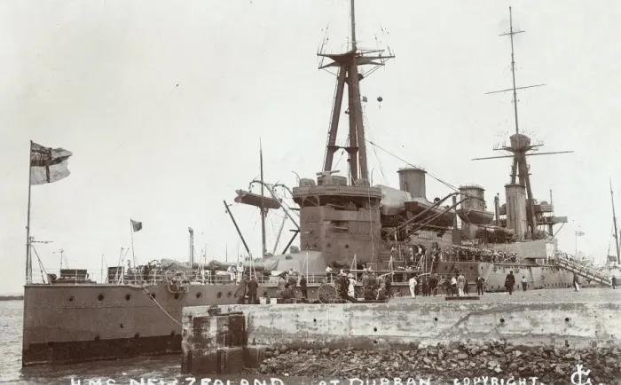 Framed Print : HMS New Zealand Framed Print : HMS New Zealand