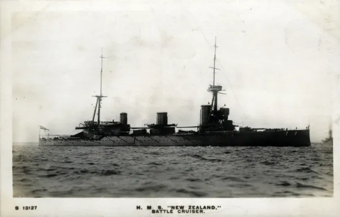 Framed Print : HMS New Zealand, British battle cruiser Framed Print : HMS New Zealand, British battle cruiser