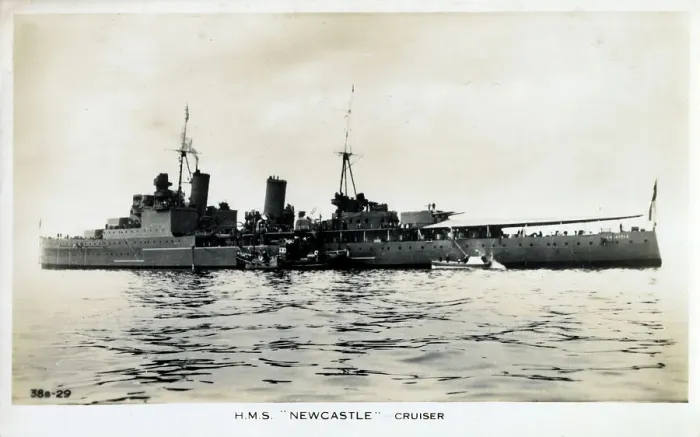 Framed Print : HMS Newcastle Framed Print : HMS Newcastle