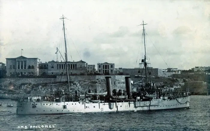 Framed Print : HMS Philomel Framed Print : HMS Philomel
