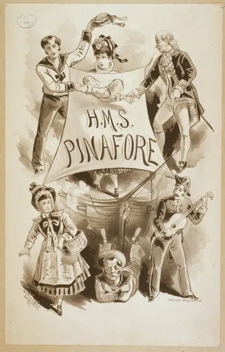Framed Print : HMS. Pinafore