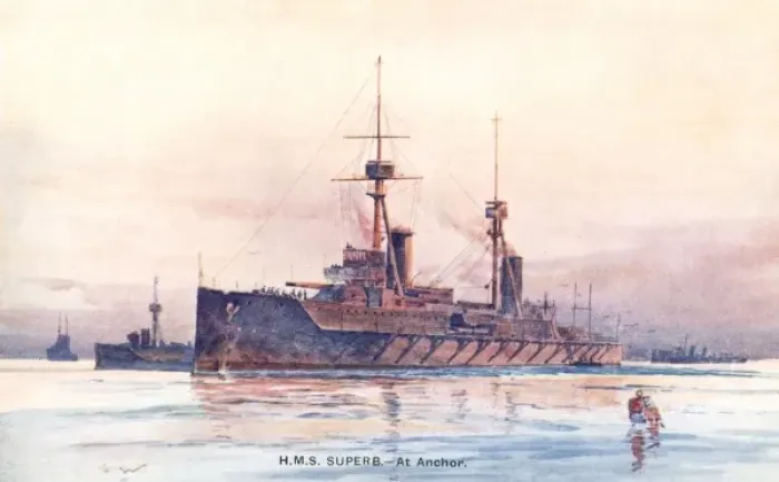 Framed Print : HMS SUPERB Framed Print : HMS SUPERB