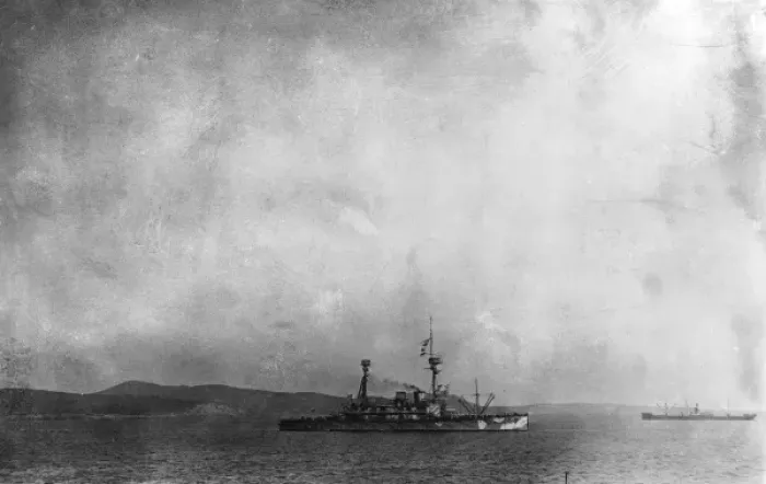 Framed Print : HMS Swiftsure, British battleship, WW1 Framed Print : HMS Swiftsure, British battleship, WW1