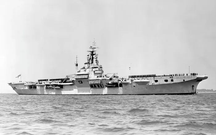 Framed Print : HMS Theseus R64 Framed Print : HMS Theseus R64