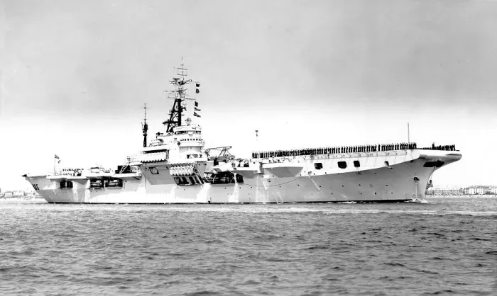 Framed Print : HMS Theseus R64 Framed Print : HMS Theseus R64
