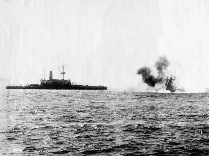 Framed Print : HMS Victoria sinking Framed Print : HMS Victoria sinking