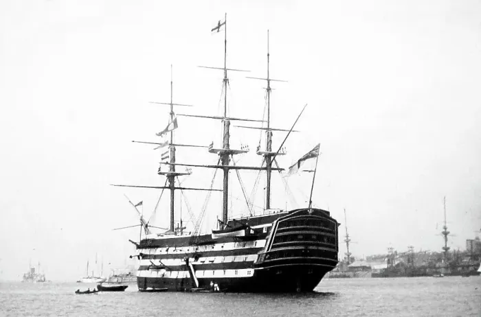 Framed Print : HMS Victory in PortsmoutRoyal Navy Framed Print : HMS Victory in PortsmoutRoyal Navy