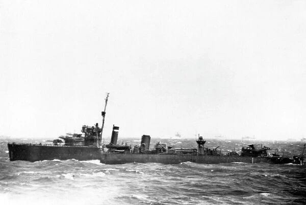 HMS Walker, British destroyer, WW1 and WW2