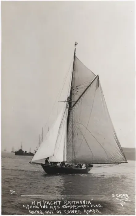 Framed Print : HMS Yacht Britannia Framed Print : HMS Yacht Britannia