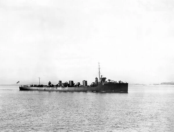 HMS Zulu, British destroyer, WW1