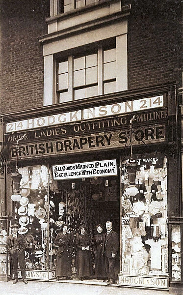 Hodgkinson, British Drapery Store, Edgware Road, London