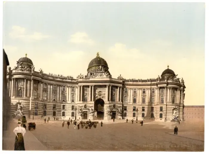 Framed Print : Hofburg, Vienna, Austro-Hungary Framed Print : Hofburg, Vienna, Austro-Hungary