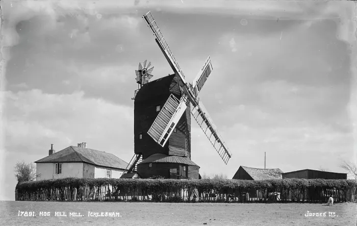 Framed Print : Hog Hill Mill Framed Print : Hog Hill Mill