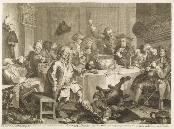 Framed Print : HOGARTH MIDNIGHT CONV Framed Print : HOGARTH MIDNIGHT CONV