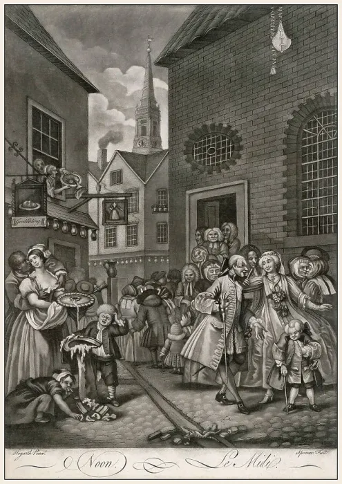Framed Print : HOGARTH NOON Framed Print : HOGARTH NOON