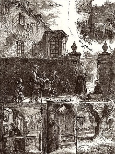 Hogarths House, Chiswick, London, 1874