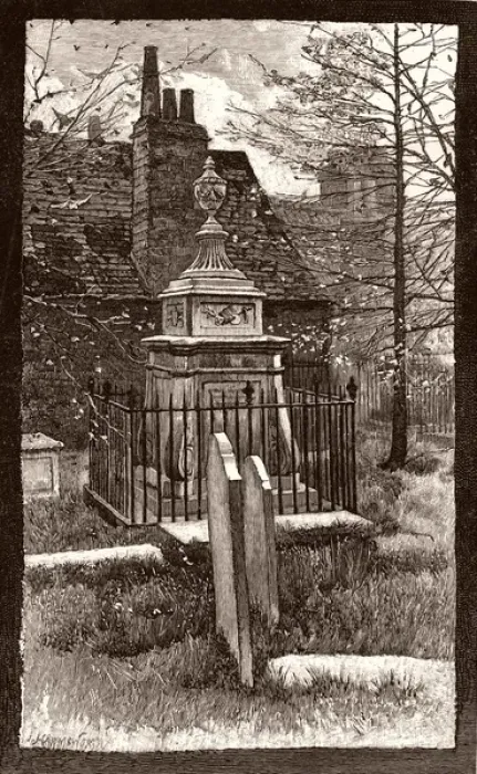 Framed Print : Hogarths Tomb Chiswick Framed Print : Hogarths Tomb Chiswick