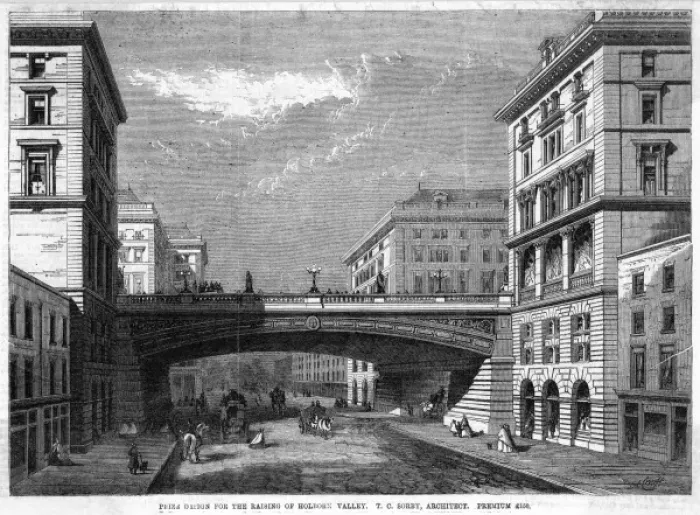 Framed Print : Holborn Viaduct Framed Print : Holborn Viaduct