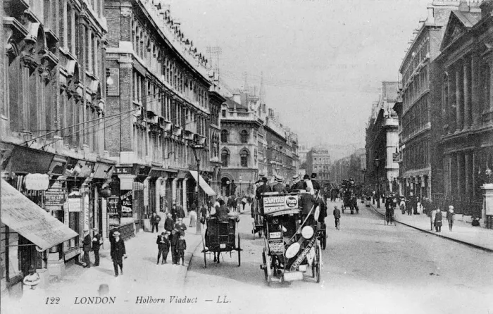 Framed Print : Holborn Viaduct and City Temple Church, City of London Framed Print : Holborn Viaduct and City Temple Church, City of London