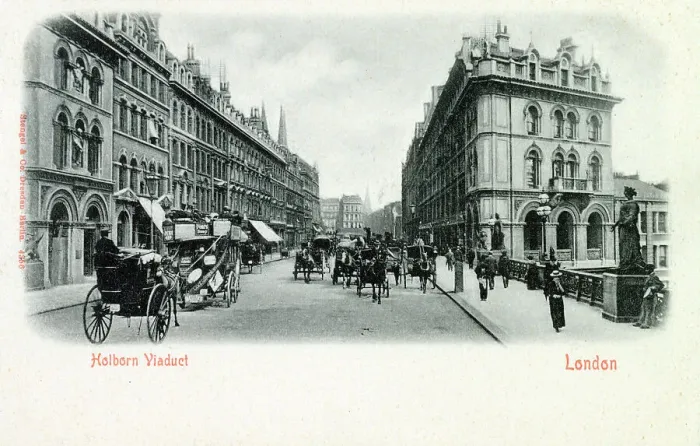 Framed Print : Holborn Viaduct. Date: 1900 Framed Print : Holborn Viaduct. Date: 1900