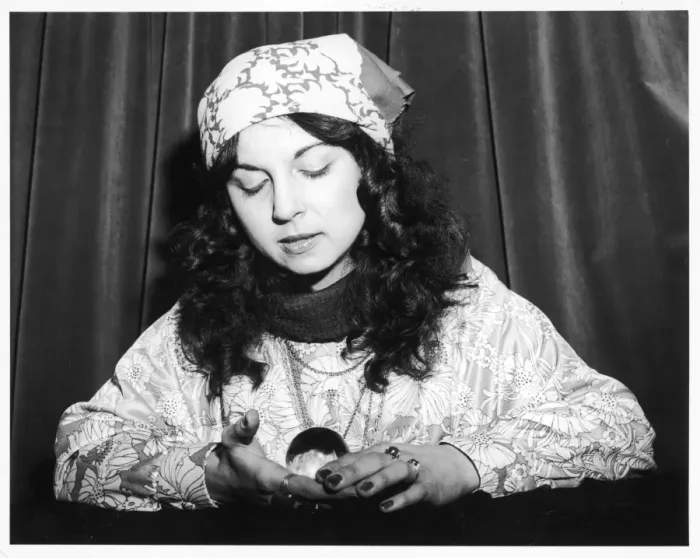 Framed Print : Holding a Crystal Ball Framed Print : Holding a Crystal Ball