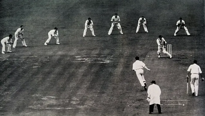 Framed Print : Hole batting to Truman in final test Framed Print : Hole batting to Truman in final test