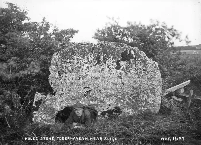 Framed Print : Holed Stone, Tobernavean, near Sligo Framed Print : Holed Stone, Tobernavean, near Sligo