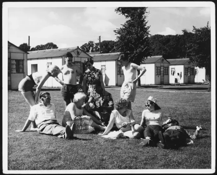 Framed Print : Holiday Camp Framed Print : Holiday Camp