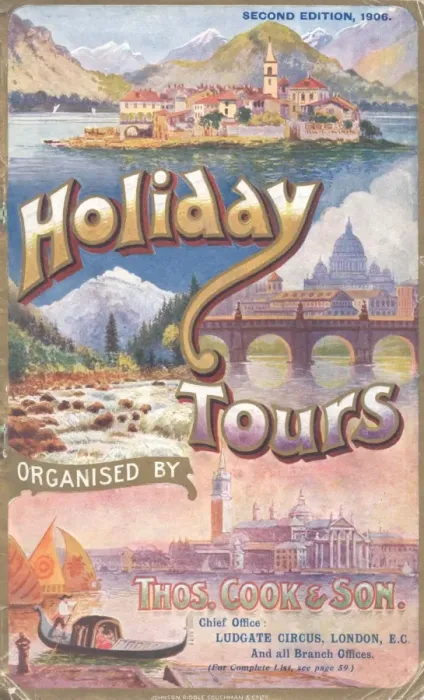 Framed Print : Holiday Tours organised by Thomas Cook & Son Framed Print : Holiday Tours organised by Thomas Cook & Son