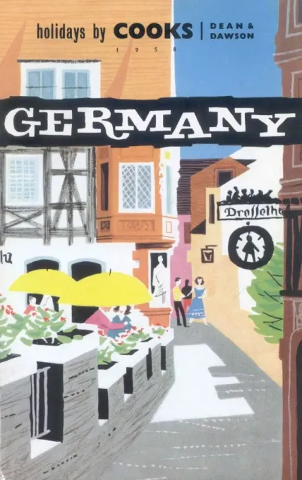 Framed Print : Holidays to Germany, by Cooks and Dean & Dawson Framed Print : Holidays to Germany, by Cooks and Dean & Dawson