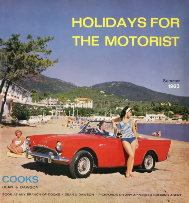 Framed Print : Holidays For The Motorist, 1963 Framed Print : Holidays For The Motorist, 1963