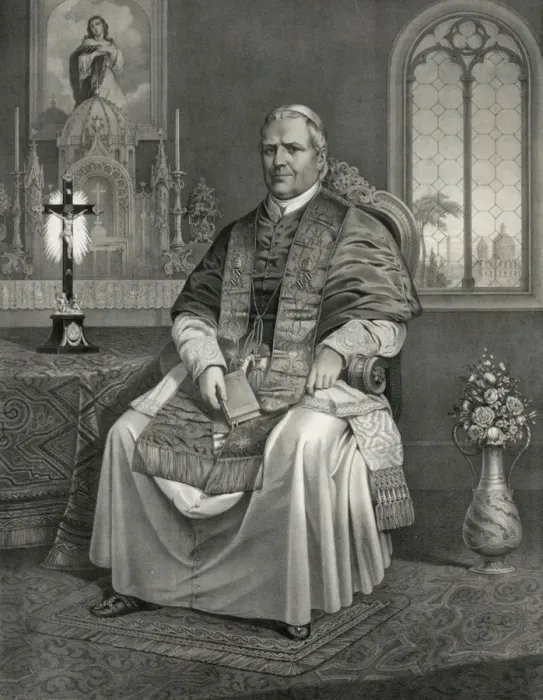 Framed Print : His Holiness Pope Pius IX Framed Print : His Holiness Pope Pius IX