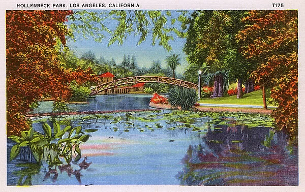Hollenbeck Park, Los Angeles, California, USA