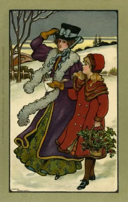 Framed Print : Holly gathering at Christmas Framed Print : Holly gathering at Christmas