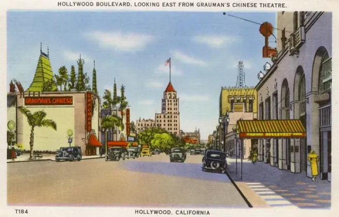 Framed Print : Hollywood Boulevard, Los Angeles, California, USA Framed Print : Hollywood Boulevard, Los Angeles, California, USA