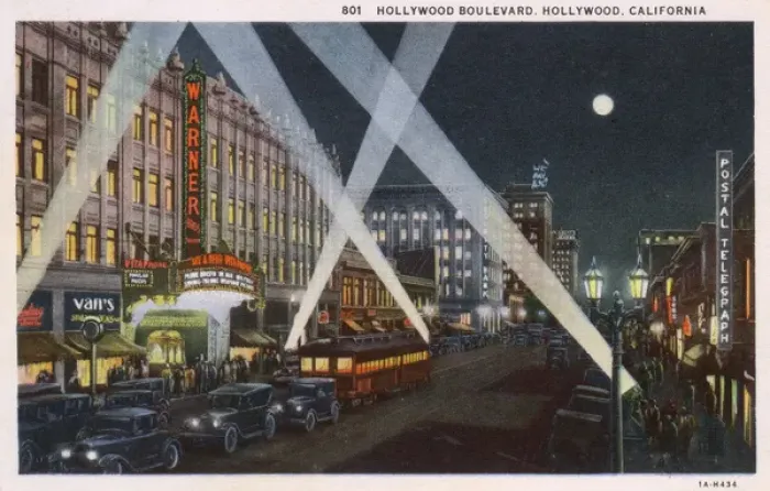 Framed Print : Hollywood Boulvevard - Hollywood, California Framed Print : Hollywood Boulvevard - Hollywood, California