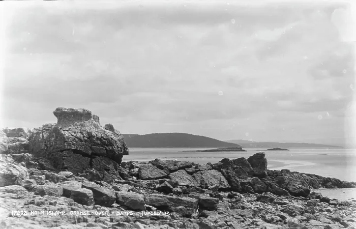 Framed Print : Holm Island, Grange-over-Sands Framed Print : Holm Island, Grange-over-Sands