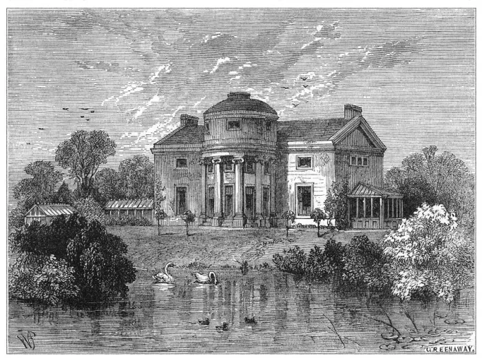 Framed Print : The Holme, Regents Park Framed Print : The Holme, Regents Park