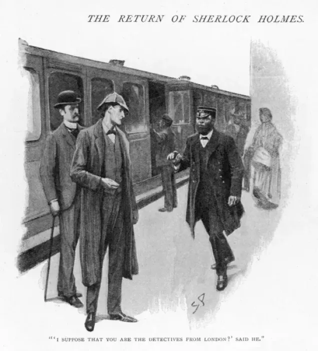 Framed Print : Holmes / Dancing Men Framed Print : Holmes / Dancing Men