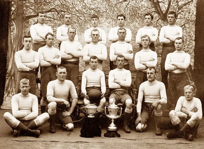 Framed Print : Holmfirth Underbank Rangers Rugby Team in 1908 Framed Print : Holmfirth Underbank Rangers Rugby Team in 1908