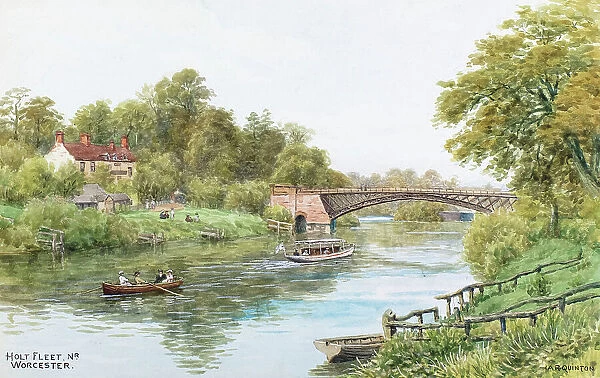Holt Fleet, River Severn, near Worcester, Worcestershire