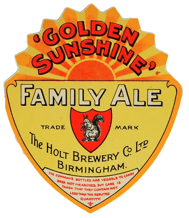 Framed Print : Holt's Golden Sunshine Family Ale Framed Print : Holt's Golden Sunshine Family Ale