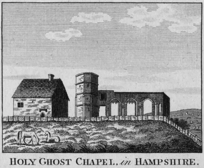 Framed Print : Holy Ghost Chapel, Hampshire Framed Print : Holy Ghost Chapel, Hampshire