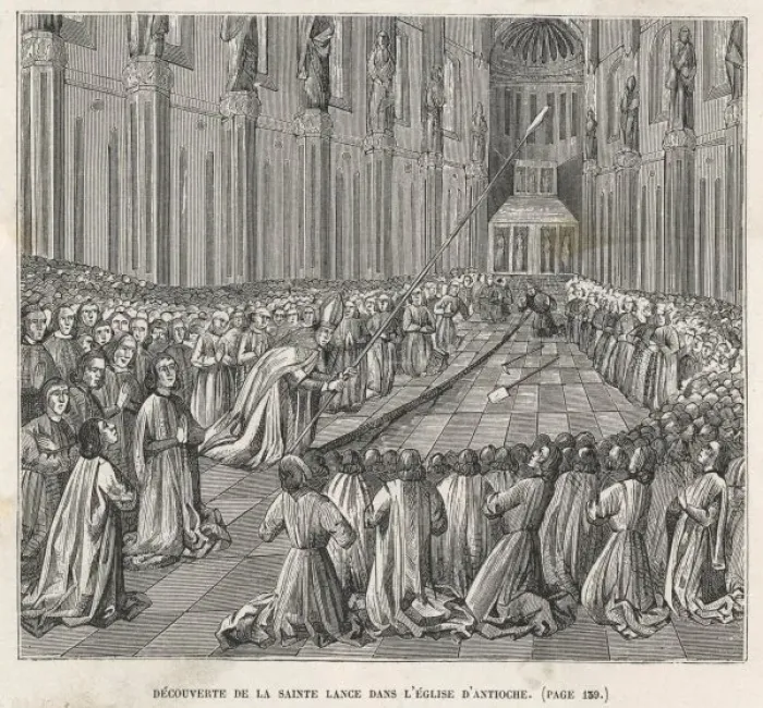 Framed Print : Holy Lance Discovered Framed Print : Holy Lance Discovered